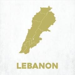 Detailed Lebanon Map