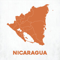 Detailed Nicaragua Map