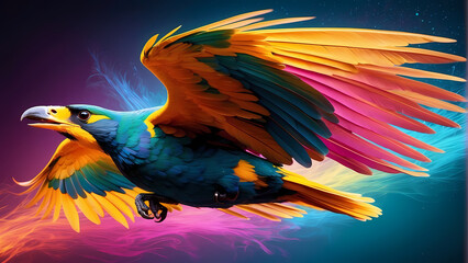 Obraz premium bird of paradise