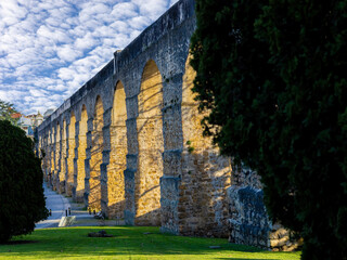 Fototapeta premium Arcos de Coimbra, Aqueduto de São Sebastião de Coimbra 
