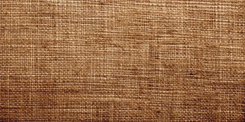 Hessian Texture. Burlap Natural Fabric. Brown Linen Cloth. Woven Surface Background. Tough Textile. Generative AI