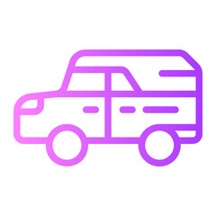 hearse gradient icon