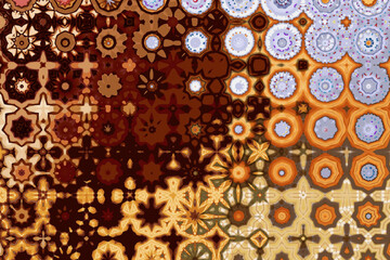 Seamless Design Art Texture Pattern.