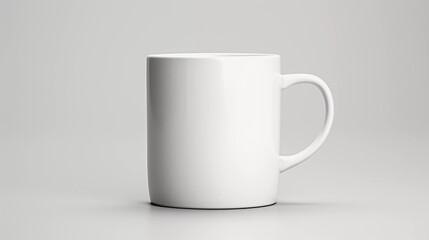 Obraz premium Mockup. White Product Template for Coffee Mug