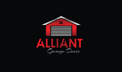 garage gate logo, gate installation emblem, modern design mark, professional garage gate logo, entrance solution branding, automatic gate icon, security gate logo, sleek gate emblem, gate automation d