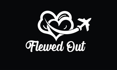 fly out logo, aviation emblem, travel symbol, modern design mark, professional flying logo, aircraft branding, departure icon, sleek airplane emblem, aviation company design, stylish fly out logo.
