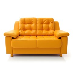 Fototapeta premium Loveseat mustard
