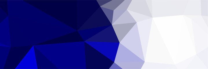Fototapeta premium abstract blue elegant geometric background with white space