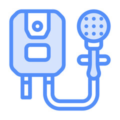 Water Heater Linear Color Style