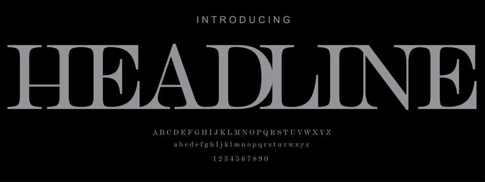Alphabet font. Typography decorative elegant  lettering for logo. vector illustration. stock image.bestfont