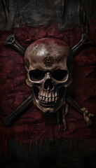 Fototapeta premium Pirate Skull
