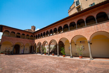Fototapeta na wymiar The Shrine of the House of Saint Catherine - Siena - Italy