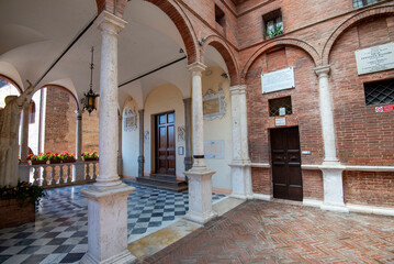 Naklejka premium The Shrine of the House of Saint Catherine - Siena - Italy