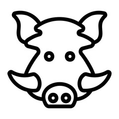 wild boar icon