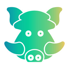 wild boar icon