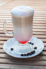 Raspberry Coffee Drink