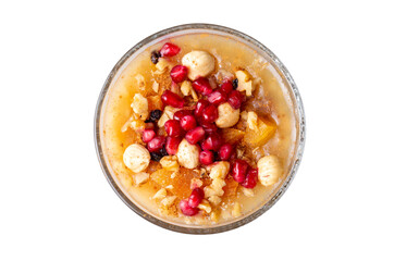 Traditional delicious Turkish dessert; Ashura (Asure)