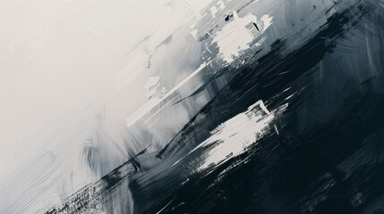Abstract gray brush strokes, artistic and expressive, creative and dynamic background