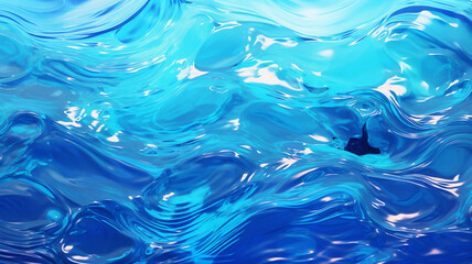 Fototapeta na wymiar Water waves flowing pastel pattern background