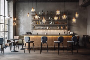 a picture of a restaurant, café, or bar's interior