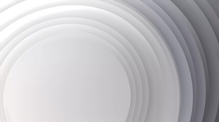 Gray gradient background. Smooth color combination of abstract circle paper cut. generative ai
