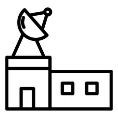 satellite station icon 