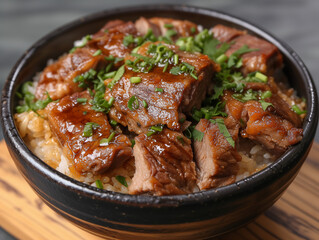 Fototapeta premium stew with rice