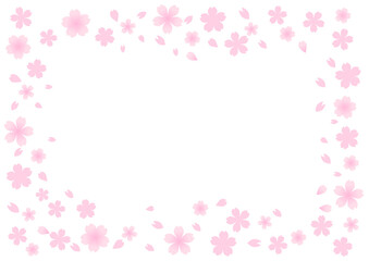 桜のフレーム