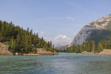 Bow River in the Summer