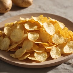 Potato Chip Background Very Cool