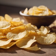 Potato Chip Background Very Cool