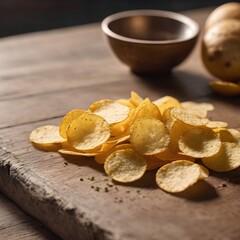 Potato Chip Background Very Cool