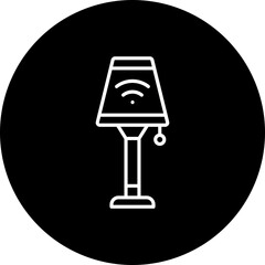 Smart Lamp Icon