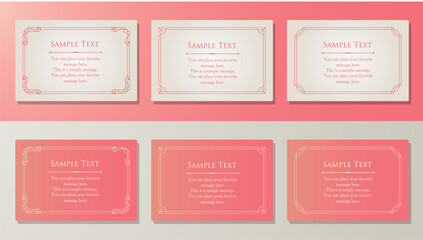 大人かわいいアンティークフレーム