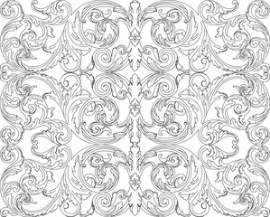 Vector sketch illustration of abstract background pattern design