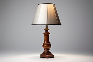 Table lamp isolated on white background