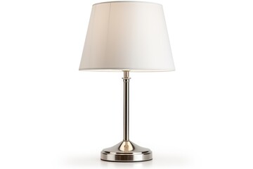 Table lamp isolated on white background