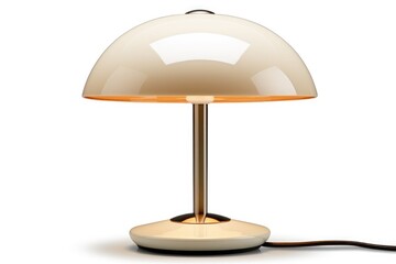 Table lamp isolated on white background