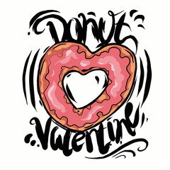 unique and interesting valentine donuts