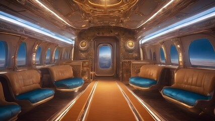 Alien Cabin Ship Background Very Cool