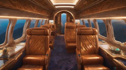 Alien Cabin Ship Background Very Cool