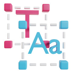 Abstract Horizontal Type Design