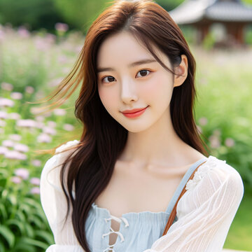 Beautiful Asian(Korea) woman	
