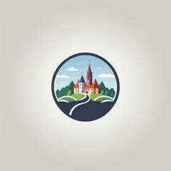 Town Logo Design Very Cool