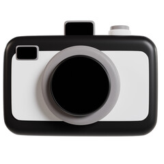 Monochrome Camera Icon