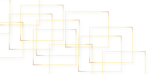 Obraz premium White geometric background with golden lines. Modern minimal and clean white gold background