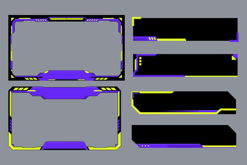 Twitch Facecam Screen Overlays 04