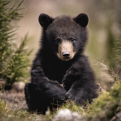 brown bear cub