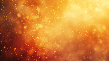 A warm, golden abstract bokeh background, suitable for festive or holiday-themed designs and decorations