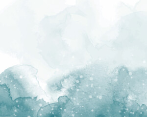 Abstract splashed watercolor background. Design for your cover, date, postcard, banner, logo.